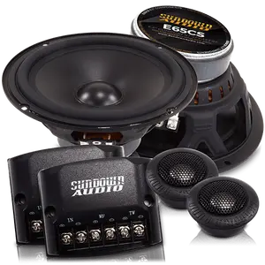 Sundown Audio E-6.5CS 6.5'' 100W RMS Component Set  6-1/2 Component Car Audio Speakers+Tweeters