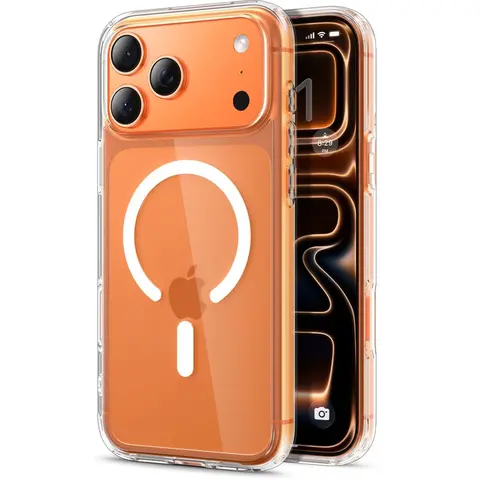 For Apple iPhone 18 17 16 15 14 13 12 / Pro Max / Air / Plus / Pro / Mini Clear Case Slim Cover With MagSafe Transparent Shockproof Protection Protective iPhone case