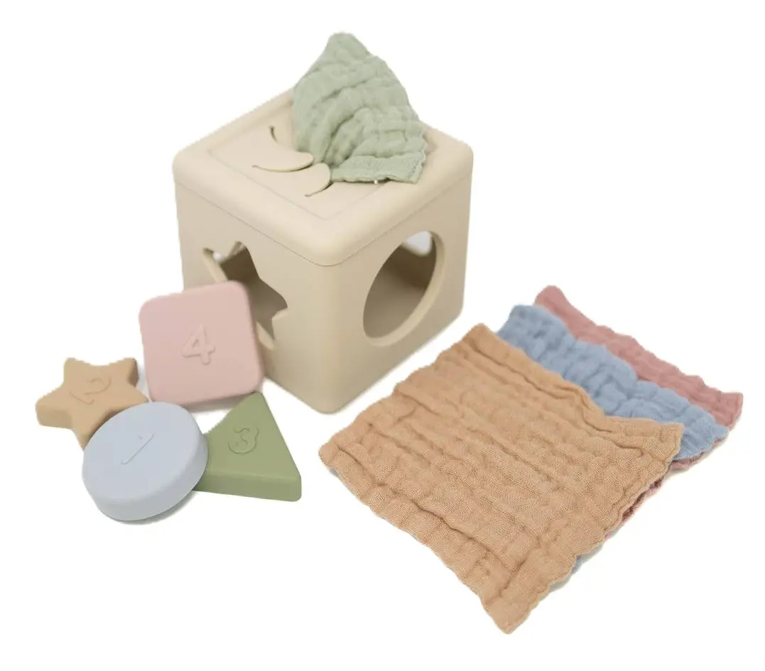 Shape Sorter Tissue Toy