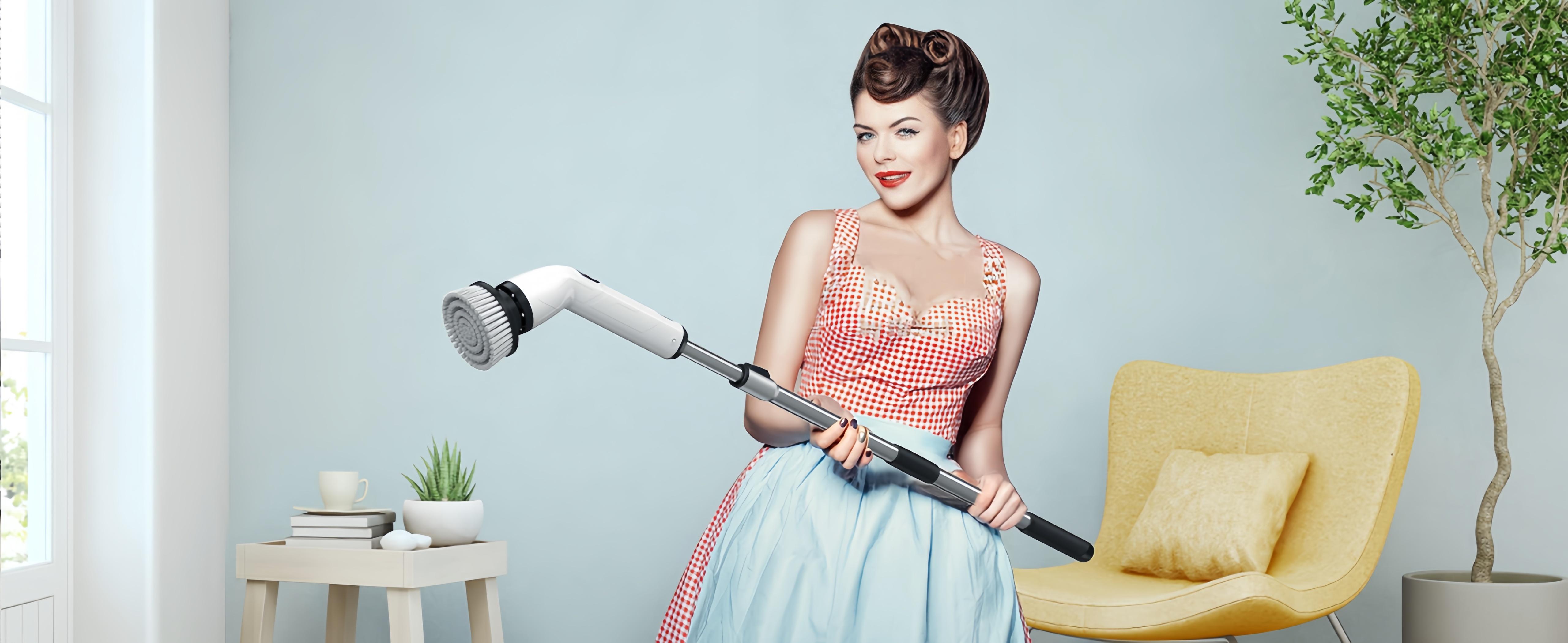 Electric Spin Scrubber Upgraded Cordless Shower Spin Scrubber Kit with 8 Replaceable Brush Heads 3 Adjustable Extension Handle Dual-Speed IPX7 Waterproof LED for Bathroom Kitchen Toilet Window Pool Car 2026 Spring Glow Up Multi-purpose Cleaning Kit Electric Spin Scrubber Upgraded Cordless Shower Spin Scrubber Kit with 8 Replaceable Brush Heads 3 Adjustable Extension Handle Dual-Speed IPX7 Waterproof LED for Bathroom Kitchen Toilet Window Pool Car 2026 Spring Glow Up Multi-purpose Cleaning Kit