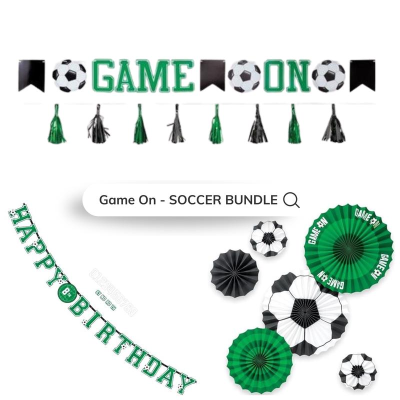 Deluxe Soccer “Game On” Party Bundle