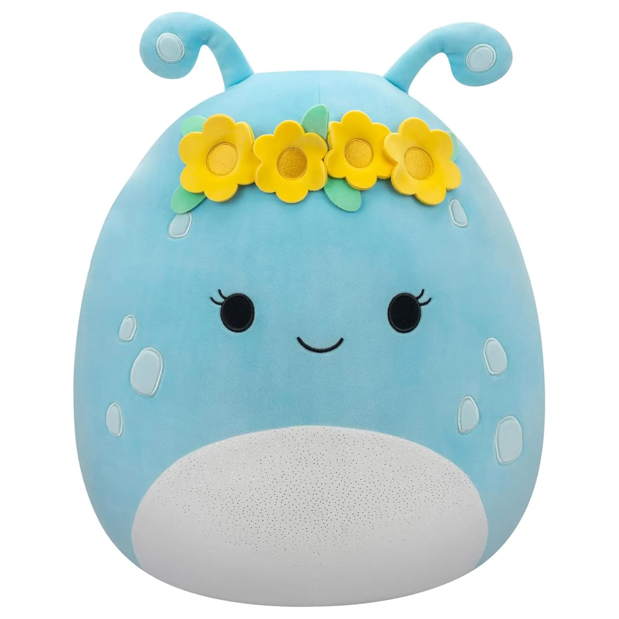 Squishmallow 12 in Stuffed Animal - Natnat the Pastel Blue Alien, Cuddly Collectible, Extra Soft Fluffy Soothing Doll, Stuffed Animals, Soothing Stuffed Doll