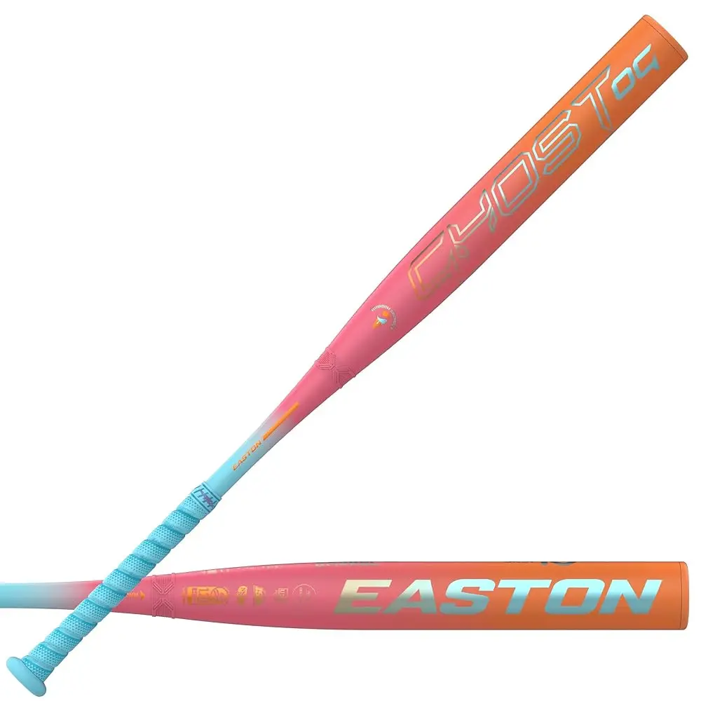 Easton Ghost OG Fastpitch Softball Bat - Rainbow Sherbert, -10 Drop, 32 Inch, All Fields Approved