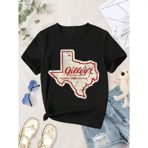 Vintage Gilleys Pasadena Texas Women's T-Shirt - Retro Classic Western Style Top Womenswear