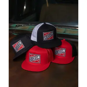 Classics Redefined Flat Bill Trucker Snapback - Red, White, & Black