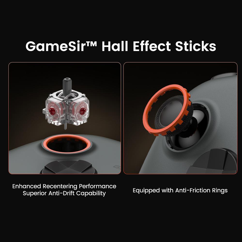 GameSir Nova 2 Lite (Not for Xbox) PC/Steam/Android/i0S/Switch Wireless Game Controller