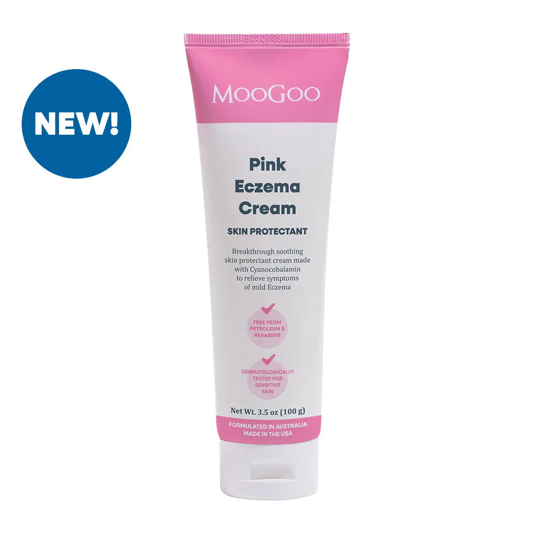Pink Eczema Cream | Colloidal Oatmeal | Steroid Free | Fast Absorbing | Sensitive Skin | 120g
