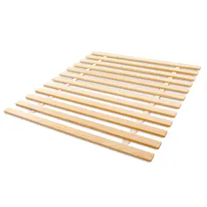 Hercules Xtreme Heavy-Duty Solid Pine Wood Bed Slats Bunkie Board, King Size