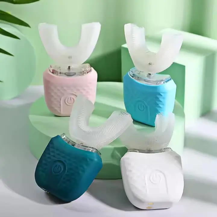 E-Solutions YouBrush 45-Second Smile! | Hands-Free U-Shape Silicone Sonic Toothbrush | Gentle Soft-Bristle Clean in 45 Seconds | For Sensitive Gums, Arthritis, Habit Building & Daily Use