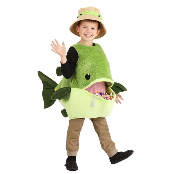 Toddler Gone Fishin' Bass Costume