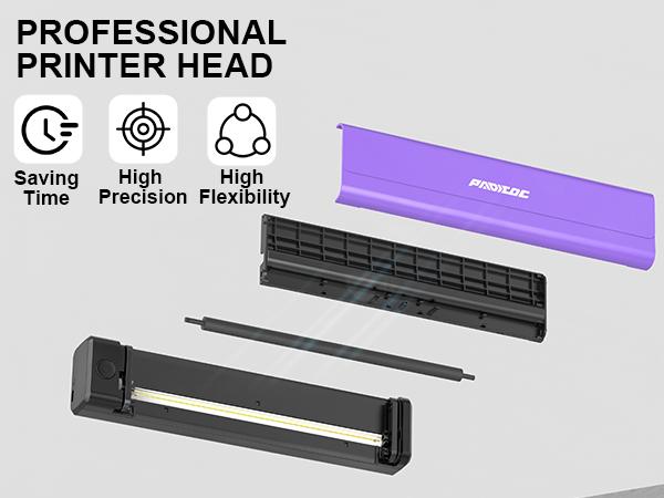 PADIEOE Tattoo Stencil Printer - Wireless Bluetooth with 2000mAh Battery Portable Thermal Copier Machine Compatible with Smartphones & PC Cordless