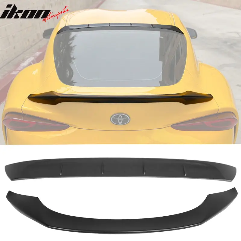 Matte TRD Rear Trunk + Roof Spoiler for Toyota GR Supra MK5 J29 2020-2026