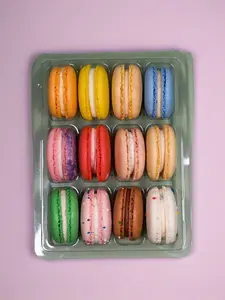 12 Pack of French Macarons - Amanda's Macaron Shoppe French Macarons, 12 Count Gluten Free Seasonal Unique Flavors
