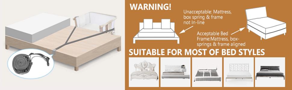 JOYMOR Baby Bedside Bassinet, Baby Bassinet, Pack n Play Convert Playpen, Quick Foldable Travel Bed with Wheels & Brake, Carry Bag for Boys Girls JOYMOR Baby Bedside Bassinet, Baby Bassinet, Pack n Play Convert Playpen, Quick Foldable Travel Bed with Wheels & Brake, Carry Bag for Boys Girls