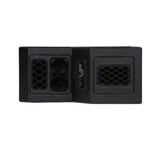 Elite Audio Universal Center Console Enclosure – 12″ Subwoofer, Dual 6.5″ Speakers & 3.75″ Tweeters, Tuned 38Hz