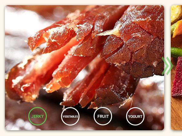 COSORI Food Dehydrator for Jerky, 480W Dehydrated Dryer, 5 Stainless Steel Trays, 48H Timer, Temperature Control, for Herbs, Meat, Fruit, and Yogurt COSORI Food Dehydrator for Jerky, 480W Dehydrated Dryer, 5 Stainless Steel Trays, 48H Timer, Temperature Control, for Herbs, Meat, Fruit, and Yogurt