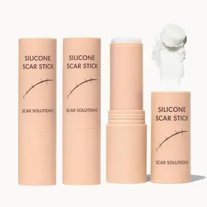 Scar Solution Silicone Scar Stick with Hyaluronic Acid & Centella Asiatica Smooths Moisturizes Skin for Face & Body Use Scar Cream Gel tight skin