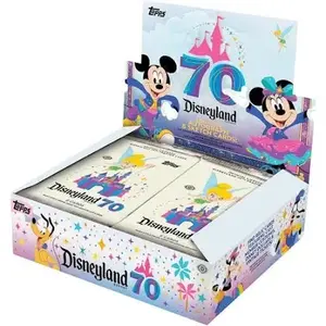 2025 Topps Disneyland 70th Anniversary Hobby Box- 2 Numbered Per