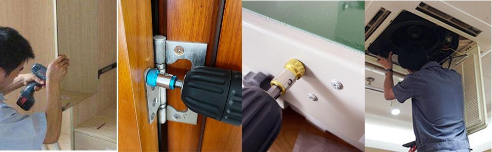 3/6 Pieces Magnetic Screw Ring With 2 Pieces Ph2 Screwdriver Bit Set,Magnetizer Screw Removable For 1/4 Inch/6.35mm Hex Screwdriver and Power Bits (MIX) 3/6 Pieces Magnetic Screw Ring With 2 Pieces Ph2 Screwdriver Bit Set,Magnetizer Screw Removable For 1/4 Inch/6.35mm Hex Screwdriver and Power Bits (MIX)