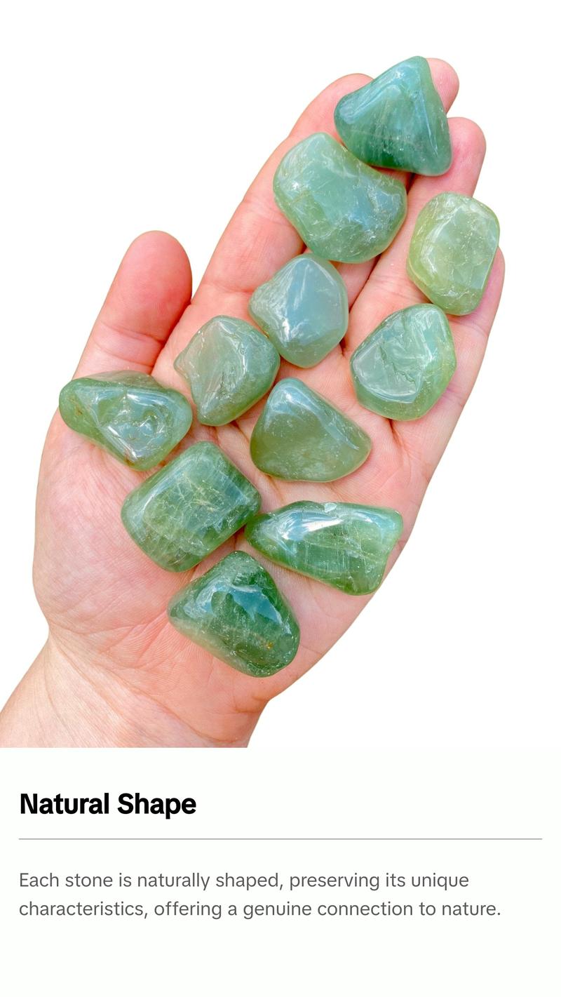 Green Aquamarine Tumbled Stone - Polished Aquamarine Crystal Green Aquamarine Tumbled Stone - Polished Aquamarine Crystal