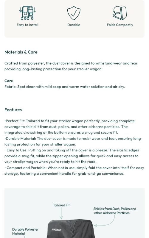 Dust Cover (W2 or W4 Series)