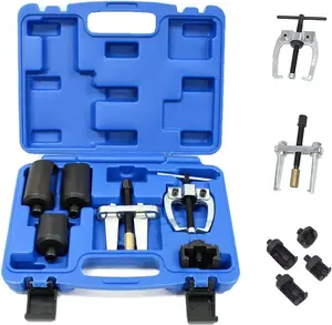 6Pcs Wiper Arm Puller Doesn't Damage The Wiper Arm Removal Tool Strong Structure Windshield Wiper Arm Removal Tool with Toolbox Battery Terminal Puller Compatible with VW/BMW//Honda/Porsche