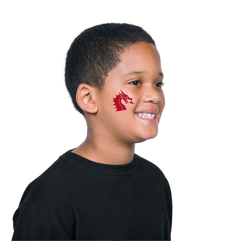 Dragon Temporary Tattoos, Bulk 72 pieces