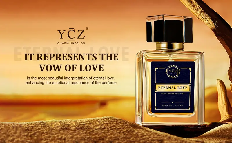 Product Introduction of YCZ Eternal Love Perfume 2.6oz - Luxurious Aromatic Cologne with Musk Ambergris Jasmine Rose Patchouli & Fruity Notes Vanilla Scented Liquid Eau De Parfum Edp Intense Eau De Parfum Eau De Parfum Edp Intense 2