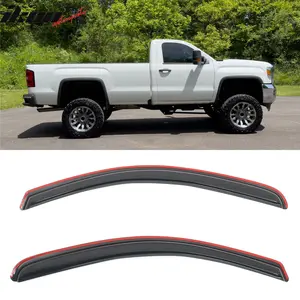 Window Visors for Chevy Silverado GMC Sierra 1500 Standard Cab 2014-2018