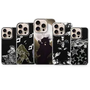 Jojo's Bizzare adventure anime phone case jojo for iPhone X, 11, 12, 13, 14, 15, 16, 17 & all sizes Samsung