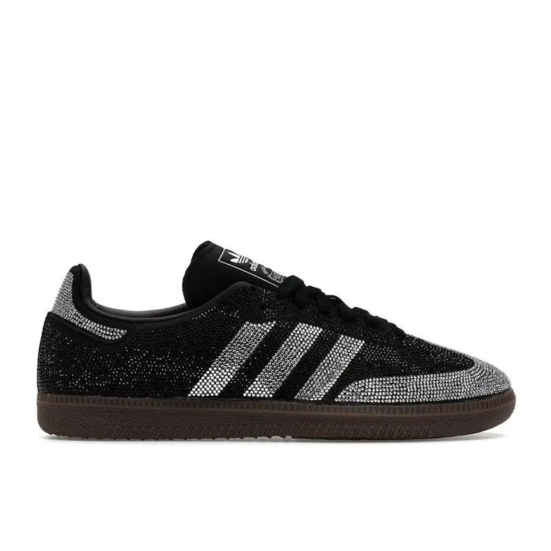 adidas Women's Samba OG Rhinestone Black Silver Shoes, from StockX