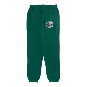 Eric Emanuel EE Basic Cuffed Sweatpants Dark Green Navy Blue White