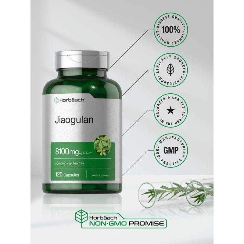 Jiaogulan 8100mg | 120 Capsules