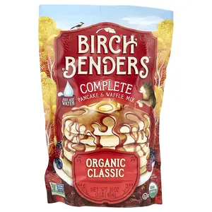 Birch Benders Complete Pancake & Waffle Mix, Organic Classic, 16 oz (454 g)