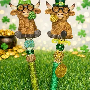 Seasonal beaded pens