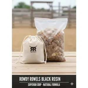 Black Bull Riding Rosin – High Grip Rosin for Maximum Control | Rowdy Rowels