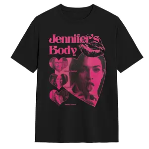 Jennifer’s Body Oversized Graphic Tee, Y2K Vintage Movie Casual Unisex T-Shirt, Gift Idea