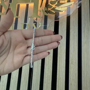Pulsera UniSex Plata 925 con Zirconia