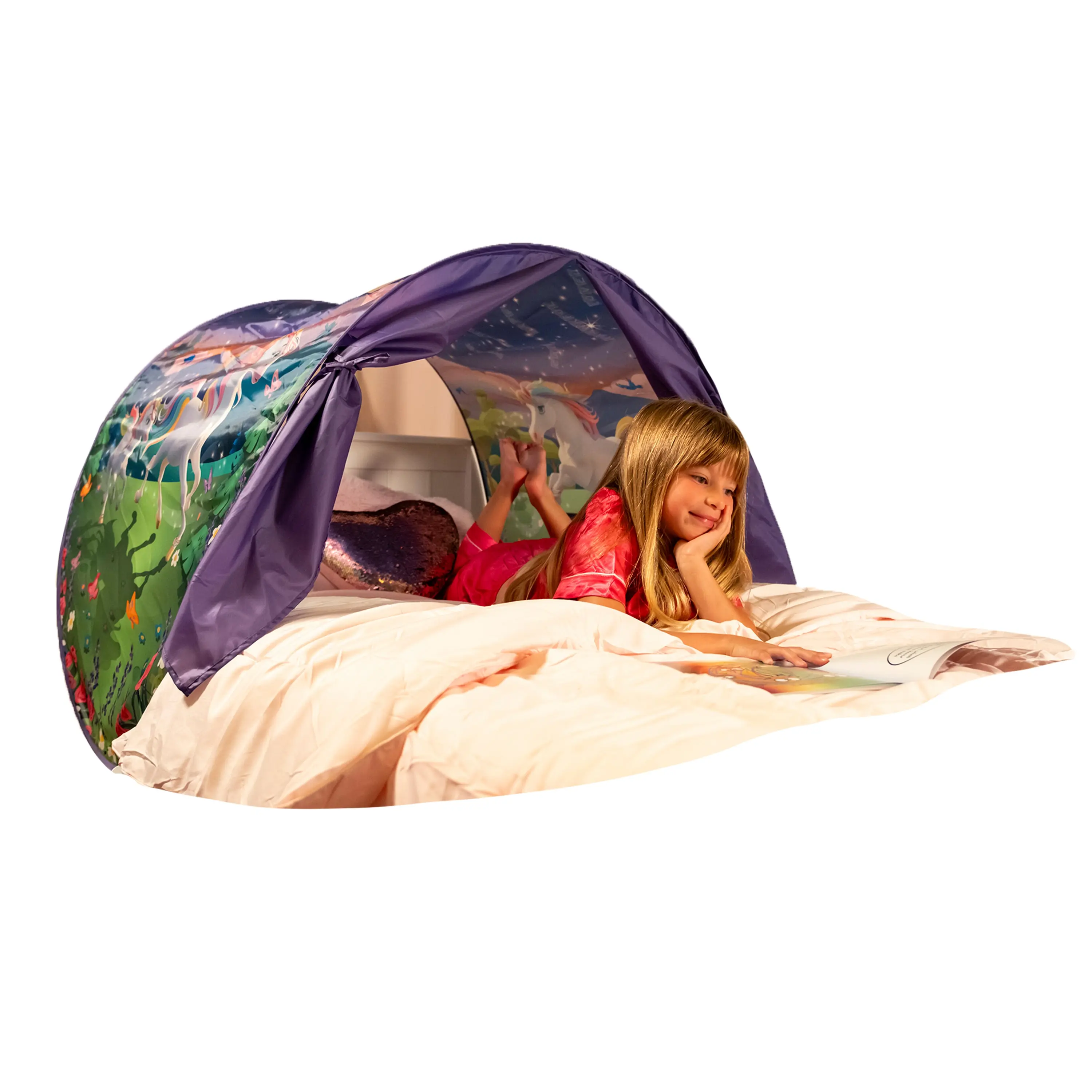 Dream Tent Magical Bed Canopy for Kids Twin Bed Dream Tent Magical Bed Canopy for Kids Twin Bed