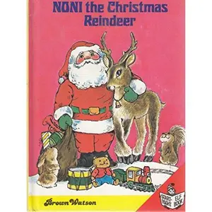 USED-NONI The Christmas Reindeer by Daphne Doward Hogstrom (Hardcover)