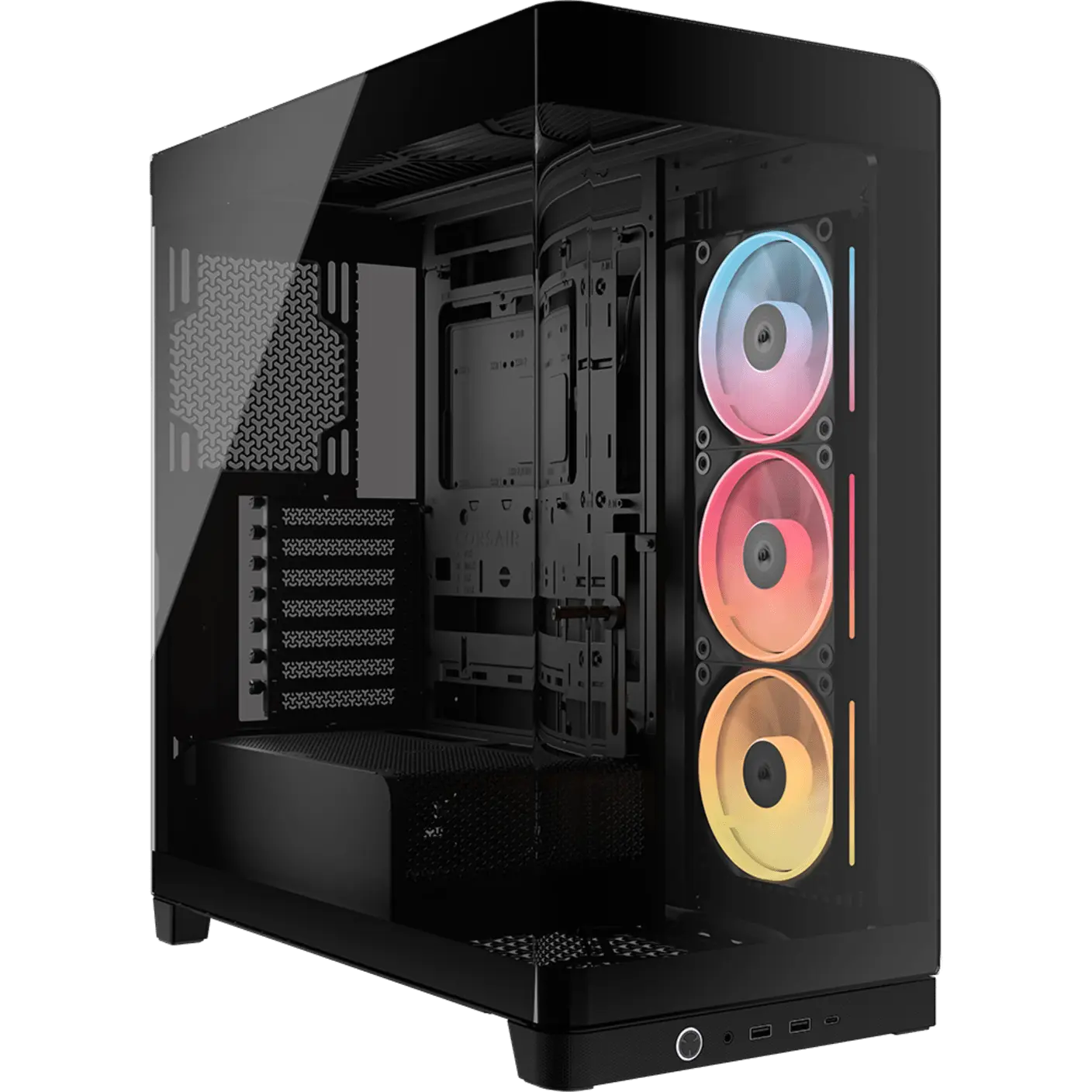 FRAME 4500X LX-R RGB iCUE LINK Panoramic Glass Mid-Tower PC Case