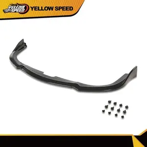 Carbon Fiber Front Bumper Lip Splitte Fit For 06-2007 Subaru Impreza WRX STI CS2