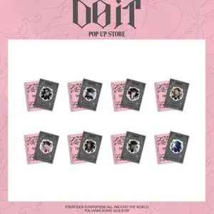 Stray Kids [DO IT POP-UP MD] Mini Sticker Book | Official SKZ Pop-Up Merch | Member Sticker Book Collectible | Bang Chan Lee Know Changbin Hyunjin Han Felix Seungmin I.N