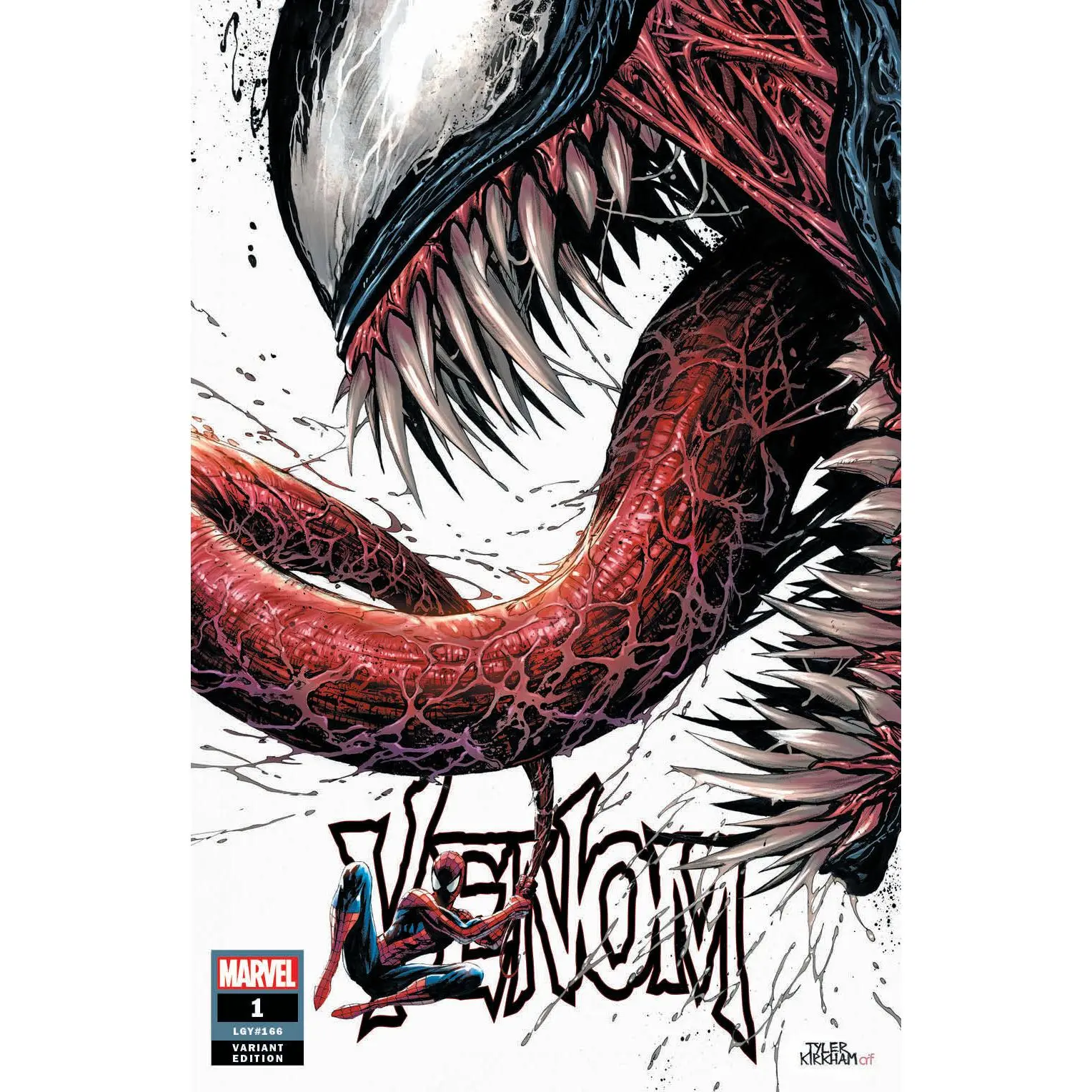 VENOM #1 UNKNOWN COMIC BOOKS EXCLUSIVE TYLER KIRKHAM CVR A 5/9/2018