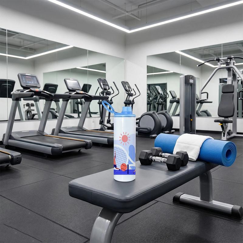 FECBK 20oz Stainless Steel Sublimation Sports Tumbler, Bulk 10pcs/Carton, Rubber bottom, Shrink Wrapped with Heat Resistant Tape for DIY & Small Business