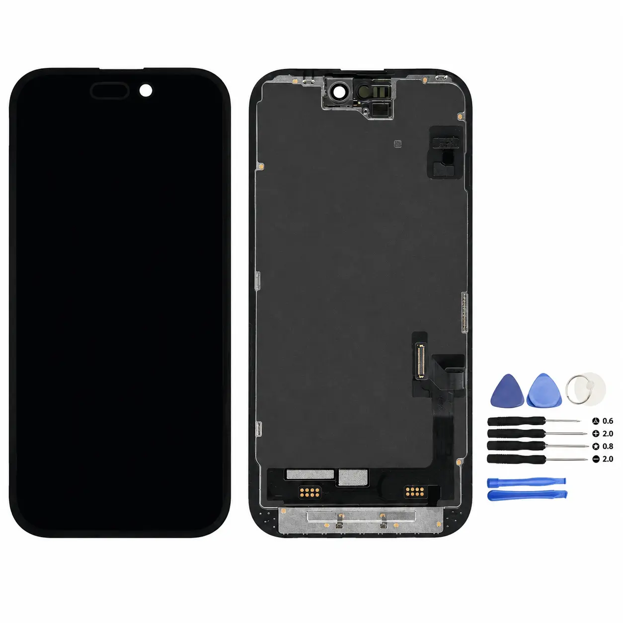 For iPhone 15/15 Plus/15 Pro/15 Pro Max Incell Display Touch Screen LCD Digitizer Replacement Assembly Kit