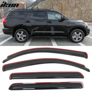 Side Window Deflectors for Toyota Sequoia 2008-2022 In-Channel Rain Shade