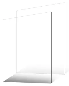 VEVOR Plexiglass Acrylic Sheet,  , 2-Pack Plastic Sheets, 24 x 36 Inch 1/4 Inch Thick Clear Plastic Cast Transparent Glass for Crafting Projects, Replacement Picture Frame Glass, DIY Display, Easy to Cut