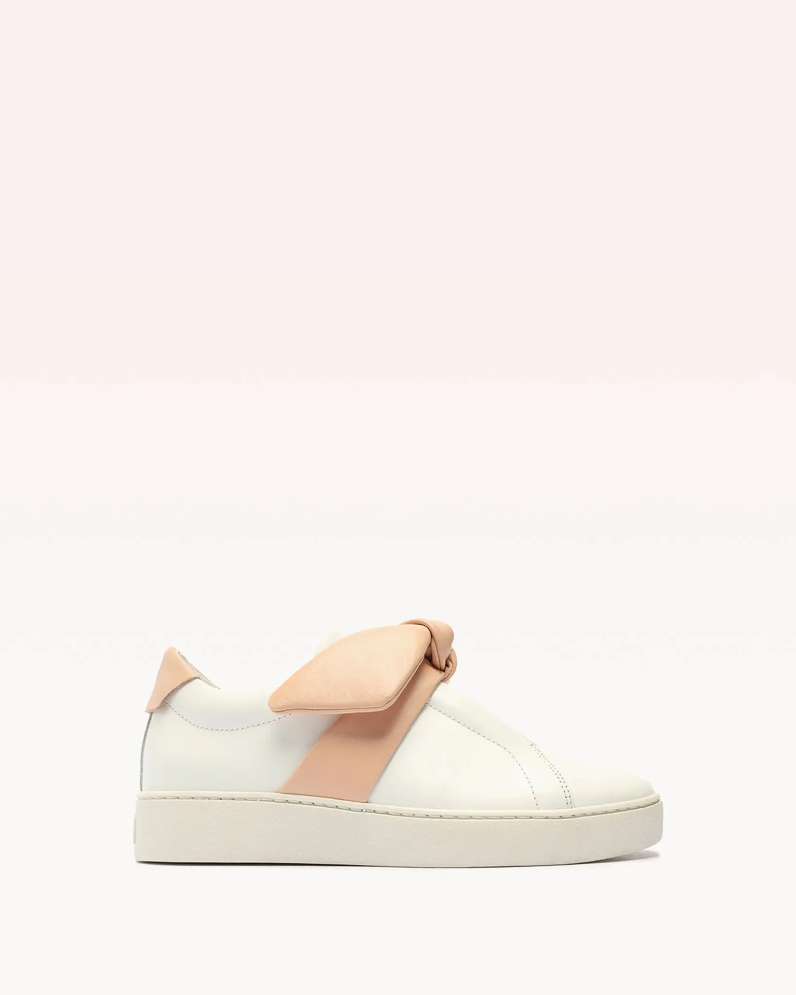 Asymmetric Clarita Sneaker Nude