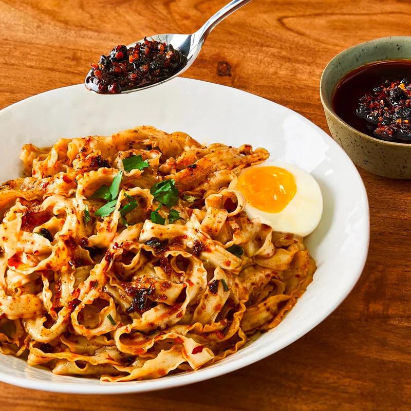 Fly By Jing Instant Noodles Variety Pack 18 Pack – 3 Flavors: Chili Crisp, Sweet + Spicy & Classic Soy – Savory, Mild to Spicy, Vegan & Non-GMO